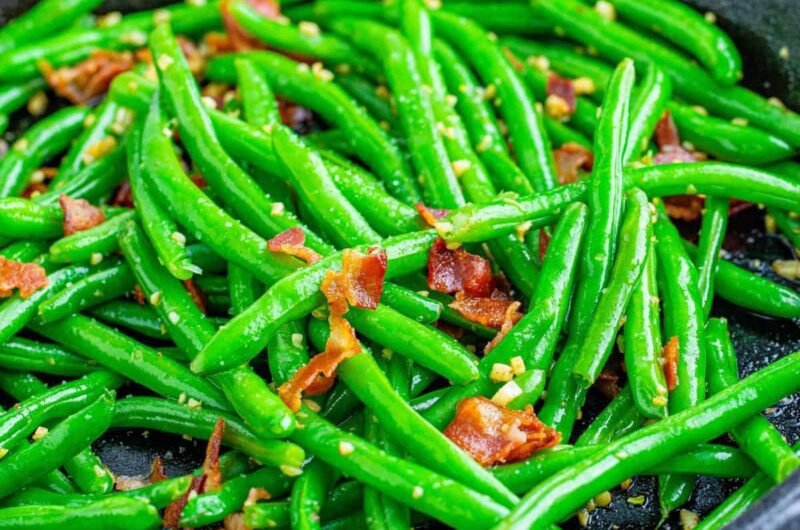 Bacon-Garlic Green Beans