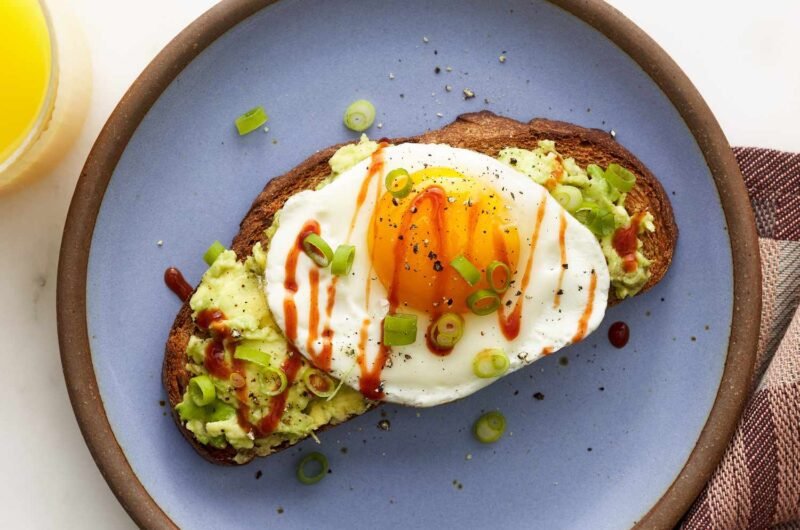4-Ingredient Egg Avocado Toast